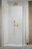 Radaway Essenza 8 Gold Kdj kabina 80x110cm lewa złoty połysk/szkło przejrzyste 10480512-01-01L/10470237-09-01L/10113110-01-01